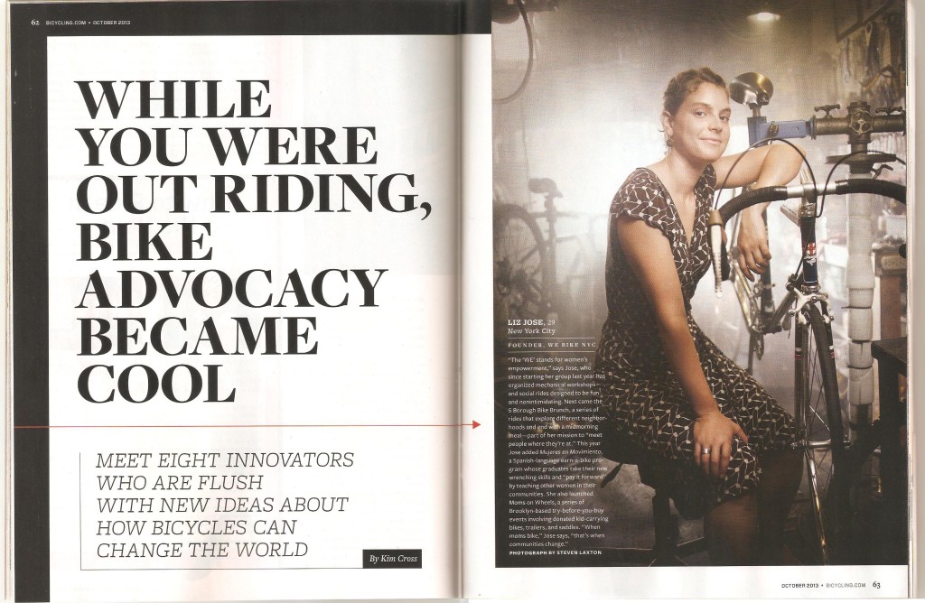 Bicycling Magazine Octobber 2013